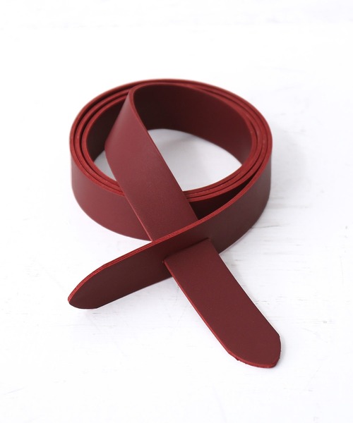 osharewalker（オシャレウォーカー）の「【廃盤】『バックルレスデザインベルト』（ベルト・レディース・ダークブラウン/レッド/ブラック・FREE）」の19枚目の写真