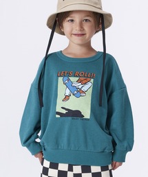 Life Support Products | 裏毛プリントクルーネックスウェット（80～150cm）(スウェット)