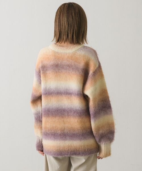 RETRO GIRL（レトロガール）の「グラデーションニットカーデ（カーディガン/ボレロ・レディース・オレンジ系その他/ブルー系その他/グレー系その他・FREE）」の20枚目の写真