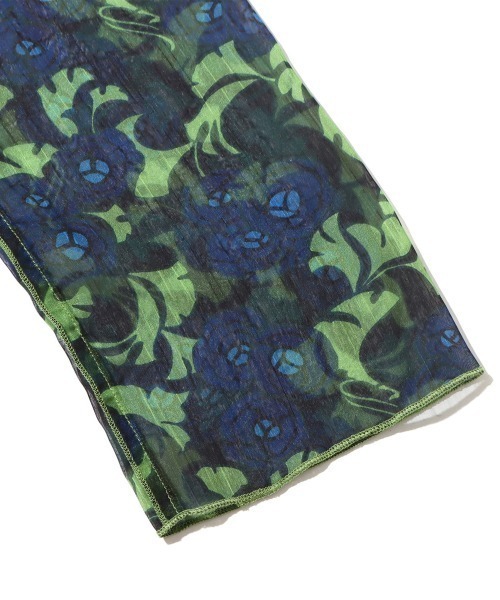 ANNA SUI NYC(アナ スイ エヌ ワイ シー)の「ANNA SUI NYC メロー切替シフォントップス(Tシャツ/カットソー・レディース・パープル/オレンジ/グリーン・M/L)」の11枚目の写真