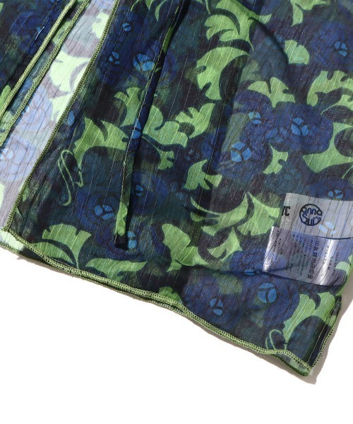 ANNA SUI NYC(アナ スイ エヌ ワイ シー)の「ANNA SUI NYC メロー切替シフォントップス(Tシャツ/カットソー・レディース・パープル/オレンジ/グリーン・M/L)」の12枚目の写真