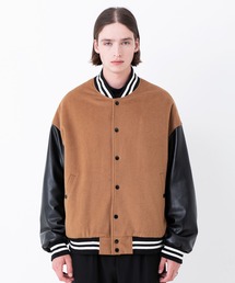 VICTIM | VICTIM ヴィクティム / STADIUM BIG JACKET ビッグシルエットスタジャン / VTM-22-J-133(スタジャン)