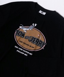 Tom＆Jerry（トムアンドジェリー）の「Tom＆Jerry/トムとジェリー キャラクタープリントロンＴ（Tシャツ/カットソー・メンズ）」