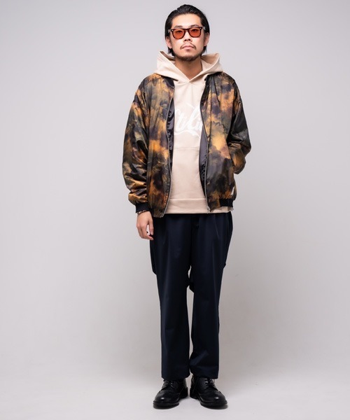 EFFECTEN（エフェクテン）の「EFFECTEN エフェクテン /marble reversible blouson（ブルゾン・メンズ・ブラック系その他/ホワイト系その他・FREE）」の2枚目の写真
