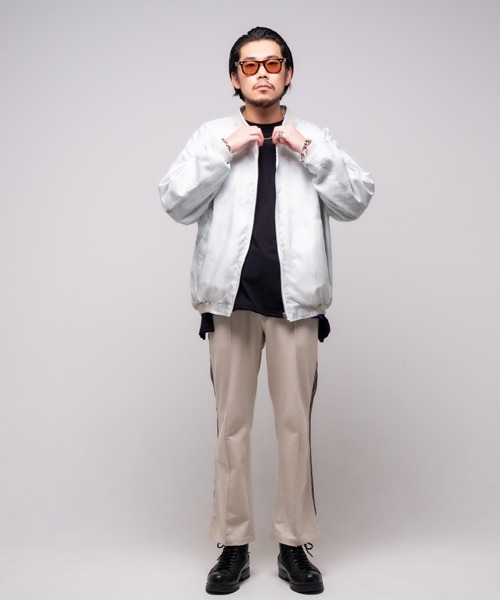 EFFECTEN（エフェクテン）の「EFFECTEN エフェクテン /marble reversible blouson（ブルゾン・メンズ・ブラック系その他/ホワイト系その他・FREE）」の3枚目の写真