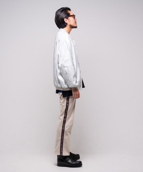 EFFECTEN（エフェクテン）の「EFFECTEN エフェクテン /marble reversible blouson（ブルゾン・メンズ・ブラック系その他/ホワイト系その他・FREE）」の4枚目の写真