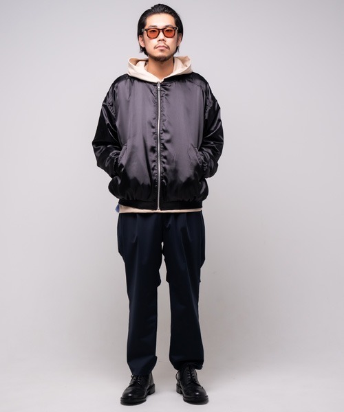 EFFECTEN（エフェクテン）の「EFFECTEN エフェクテン /marble reversible blouson（ブルゾン・メンズ・ブラック系その他/ホワイト系その他・FREE）」の11枚目の写真