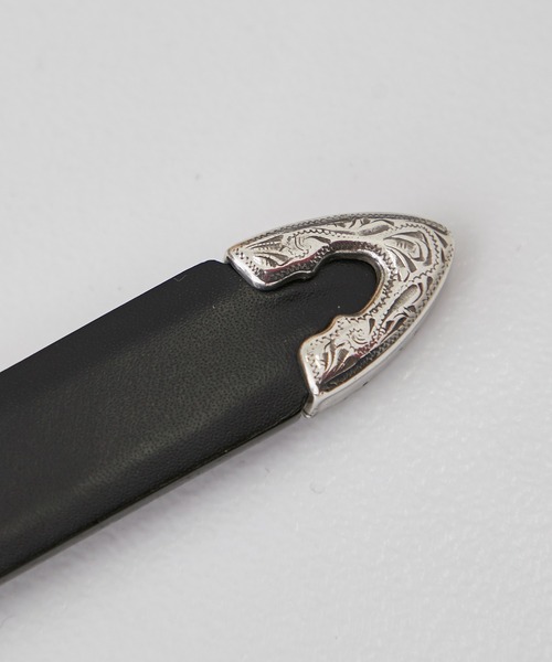 TOGA VIRILIS（トーガ ビリリース）の「Leather nylon belt（ベルト・メンズ・ブラック・FREE）」の7枚目の写真