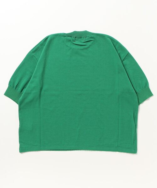 STEPS(ステップス)の「MEYAME/メヤメ コットンニットティー COTTON KNIT TEE(ニット/セーター・レディース・グリーン/オレンジ/ブラック・FREE)」の22枚目の写真
