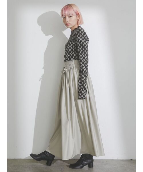 merry jenny（メリージェニー）の「floralストレッチレースtops（Tシャツ/カットソー・レディース・ライトブルー/ブラック/アイボリー・FREE）」の20枚目の写真