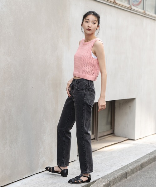 Levi's（リーバイス）の「リーバイス/Levi's ニットベスト ピンク