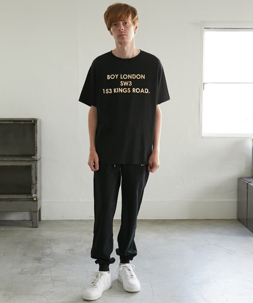 BOY LONDON(ボーイロンドン)の「【BOY LONDON】153 KING'S ROAD TEE(Tシャツ/カットソー・メンズ・ブラック・XS/S/M/L/XL)」の8枚目の写真