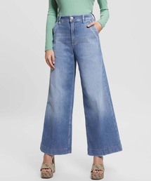 Guess | Dakota High Wide Crop Denim Pants(デニムパンツ)