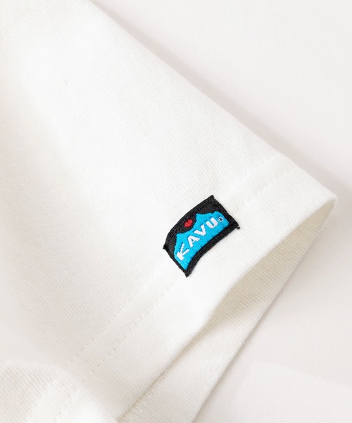 KAVU（カブー）の「KAVU/カブー Hai Bear Tee/ハイベアティー（Tシャツ/カットソー・メンズ・ヘザーグレー/ホワイト/ブラック/ネイビー・X-LARGE/LARGE/MEDIUM）」の10枚目の写真