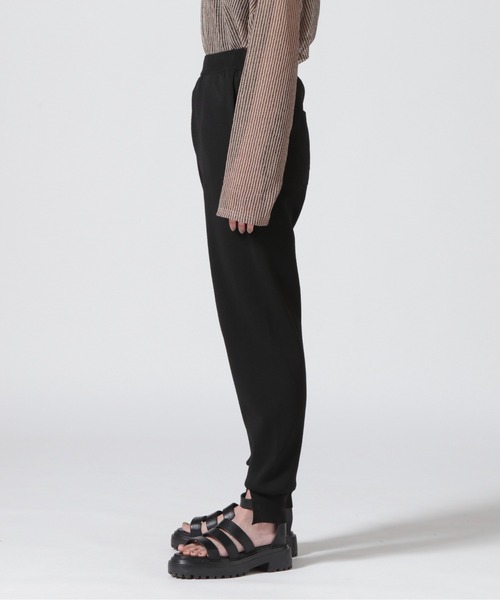DROIT BELLO（ドロイトベロ）の「DROIT BELLO(ドロイトベロ) ニットジョグパンツ（その他パンツ・レディース・グレー/ブラック・F）」の12枚目の写真