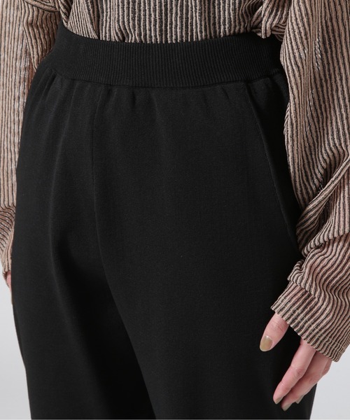 DROIT BELLO（ドロイトベロ）の「DROIT BELLO(ドロイトベロ) ニットジョグパンツ（その他パンツ・レディース・グレー/ブラック・F）」の14枚目の写真