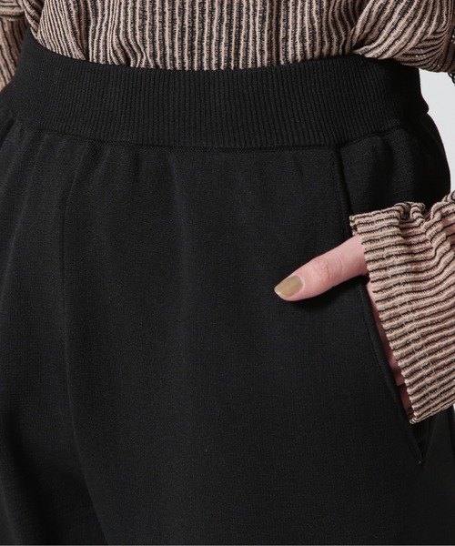 DROIT BELLO（ドロイトベロ）の「DROIT BELLO(ドロイトベロ) ニットジョグパンツ（その他パンツ・レディース・グレー/ブラック・F）」の15枚目の写真