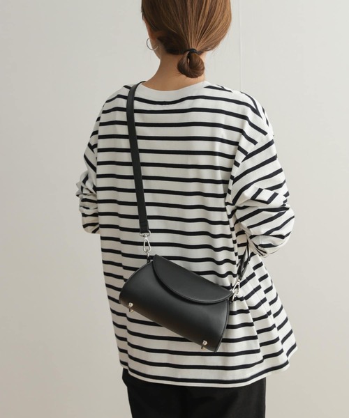 URBAN RESEARCH DOORS（アーバンリサーチドアーズ）の「2ストラップショルダーバッグ（ショルダーバッグ・レディース・アイボリー/ブラック/グリーン・-）」の3枚目の写真