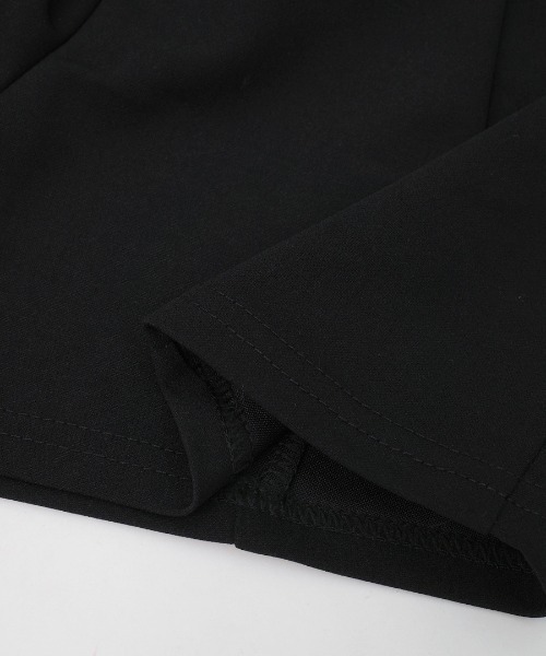 shopnikoniko（ショップニコニコ）の「短パン ハイウエスト ショートパンツ ショート丈 レディース 春 夏 タック ショーパン（その他パンツ・レディース・ホワイト/ブラック・フリー）」の11枚目の写真