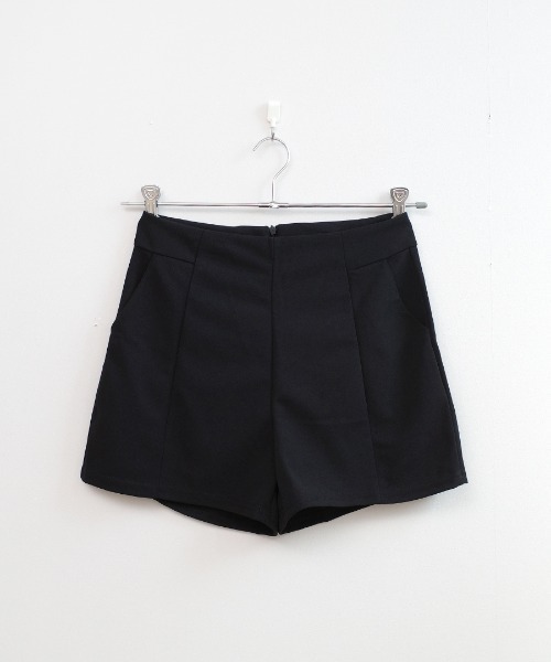 shopnikoniko（ショップニコニコ）の「短パン ハイウエスト ショートパンツ ショート丈 レディース 春 夏 タック ショーパン（その他パンツ・レディース・ホワイト/ブラック・フリー）」の13枚目の写真