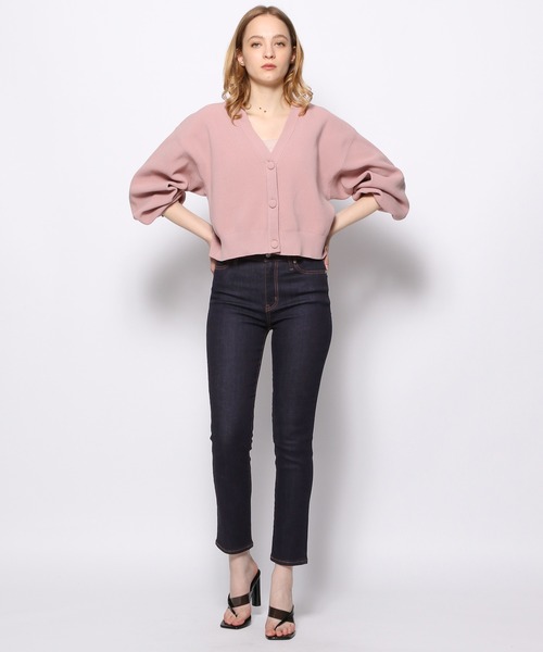 FOREVER 21（フォーエバー トゥエンティーワン）の「【FEMININE】袖ボリュームリブカーディガン（カーディガン/ボレロ・レディース・イエロー/ライトインディゴブルー/ピンク/ブラック系その他/ブラック・FREE）」の16枚目の写真