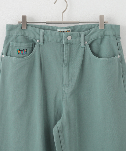 HUF(ハフ)の「【HUF / ハフ】CROMER SIGNATURE PANT(デニムパンツ・メンズ・ブルー/グリーン・32/30)」の14枚目の写真