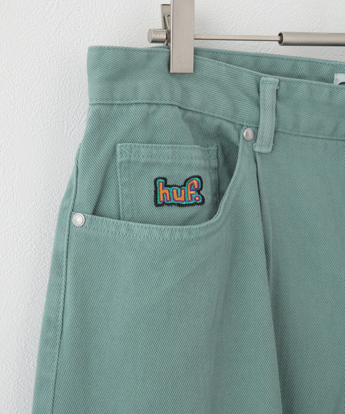 HUF(ハフ)の「【HUF / ハフ】CROMER SIGNATURE PANT(デニムパンツ・メンズ・ブルー/グリーン・32/30)」の19枚目の写真
