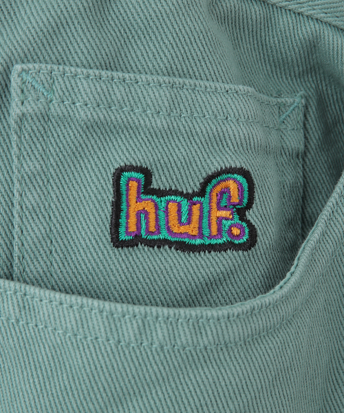 HUF(ハフ)の「【HUF / ハフ】CROMER SIGNATURE PANT(デニムパンツ・メンズ・ブルー/グリーン・32/30)」の20枚目の写真