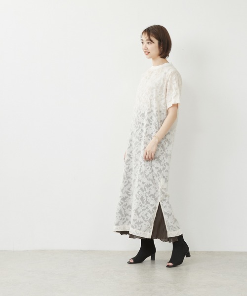 menue(メヌエ)の「オープントゥ ニットサンダルブーツ(ブーツ・レディース・ブラック/アイボリー・LL/S/M/L)」の17枚目の写真
