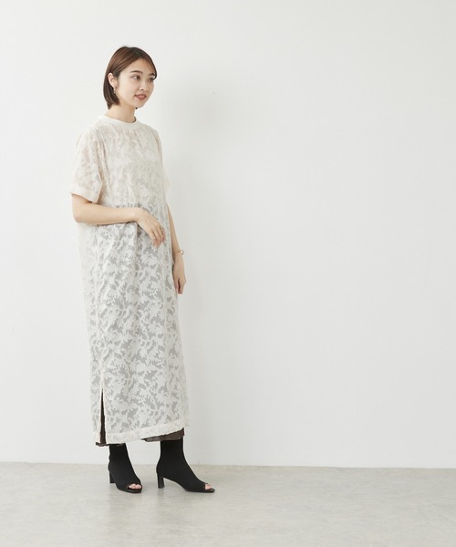 menue(メヌエ)の「オープントゥ ニットサンダルブーツ(ブーツ・レディース・ブラック/アイボリー・LL/S/M/L)」の18枚目の写真