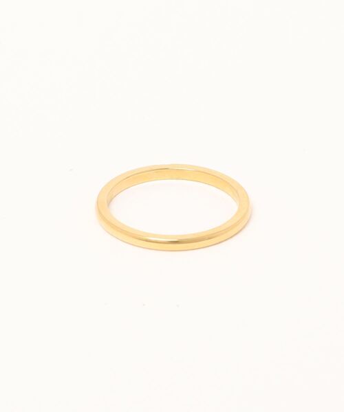 Three Four Time(スリーフォータイム)の「プレーンストーンピンキーリング#5(サージカルステンレス316L)(リング・レディース・シルバー/ピンクゴールド/ゴールド・#5)」の9枚目の写真