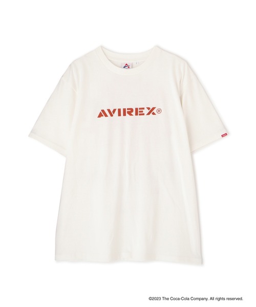 AVIREX（アヴィレックス）の「AVIREX  / COKE "70s ARCHIVE SUN" T-SHIRT（Tシャツ/カットソー・メンズ・ホワイト/ブラック・L/M/XL/2XL）」の3枚目の写真