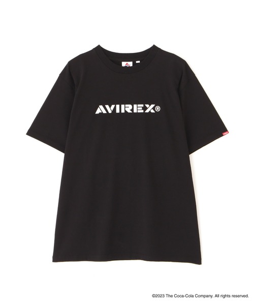AVIREX（アヴィレックス）の「AVIREX  / COKE "70s ARCHIVE SUN" T-SHIRT（Tシャツ/カットソー・メンズ・ホワイト/ブラック・L/M/XL/2XL）」の4枚目の写真