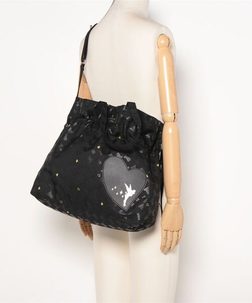 LANVIN en Bleu(ランバンオンブルー)の「ティンカー・ベル エコバッグ(エコバッグ/サブバッグ・レディース・アイボリー/ブラック・FREE)」の13枚目の写真