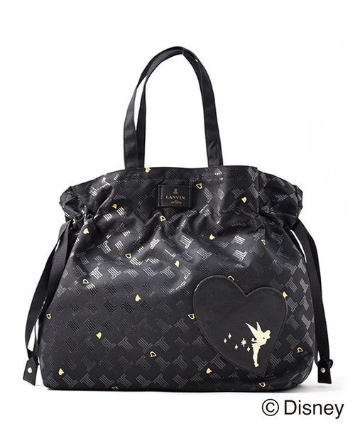 LANVIN en Bleu(ランバンオンブルー)の「ティンカー・ベル エコバッグ(エコバッグ/サブバッグ・レディース・アイボリー/ブラック・FREE)」の1枚目の写真