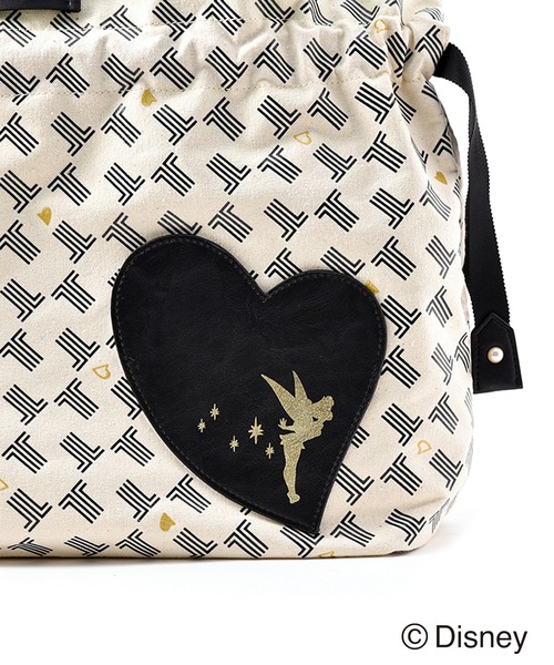 LANVIN en Bleu(ランバンオンブルー)の「ティンカー・ベル エコバッグ(エコバッグ/サブバッグ・レディース・アイボリー/ブラック・FREE)」の8枚目の写真