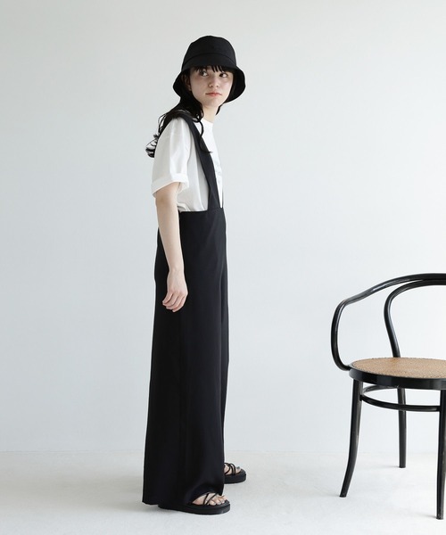 GLOBAL WORK(グローバルワーク)の「2WAYサロペット/AND YUA ANY/191486(サロペット/オーバーオール・キッズ・アイボリー/ブラック・150cm/160cm)」の20枚目の写真