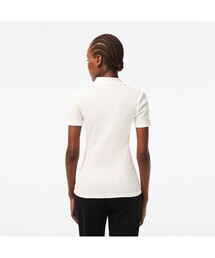 LACOSTE（ラコステ）の「タイトフィットリブニットポロシャツ