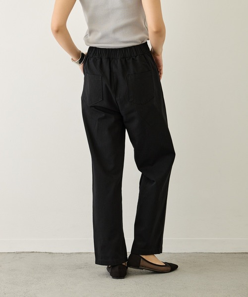 ｔｏｌｅｎｅ（トレネ）の「ハイウエストコットンストレートパンツ（その他パンツ・レディース・ホワイト/ピンク/ラベンダー/ベージュ/ライトブルー/ブラック・M/L）」の20枚目の写真