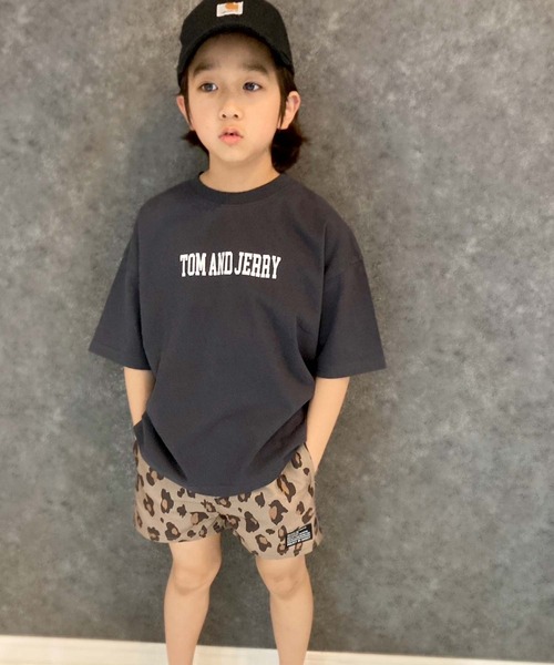 Tom＆Jerry（トムアンドジェリー）の「TOM＆JERRY　BIGシルエット　半袖T（Tシャツ/カットソー・キッズ・ダークグリーン/ベージュ/ベージュ系その他2/ホワイト系その他2/ホワイト系その他3/ベージュ系その他/グレー系その他/ホワイト系その他/オフホワイト/ネイビー/チャコール/ブルー系その他/ダークグリーン系/ベージュ系その他3/グレー系その他3/グレー系その他2・150cm/160cm/120cm/140cm/130cm/110cm）」の22枚目の写真