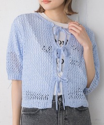 RETRO GIRL | 2WAYテープヤーンニット(ニット/セーター)