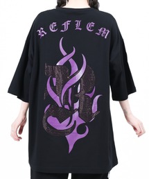 『REFLEM/レフレム』ロゴラインストーンTシャツ