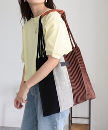 Moon Bird | 【MoonBird/ムーンバード】ストライプハンモックバッグ L(ショルダーバッグ)