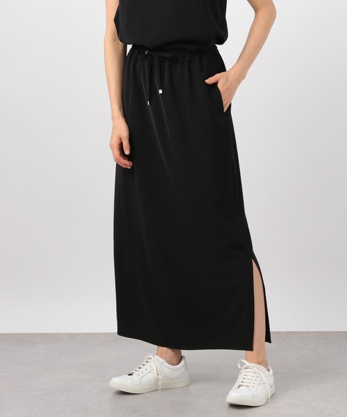 BARNYARDSTORM（バンヤードストーム）の「BARNYARDSTORM / ダブルクロススカート（スカート・レディース・ライトブラウン/ブラック・0/1）」の6枚目の写真