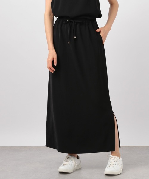 BARNYARDSTORM（バンヤードストーム）の「BARNYARDSTORM / ダブルクロススカート（スカート・レディース・ライトブラウン/ブラック・0/1）」の16枚目の写真