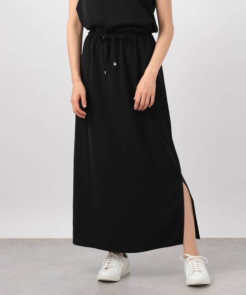 BARNYARDSTORM（バンヤードストーム）の「BARNYARDSTORM / ダブルクロススカート（スカート・レディース・ライトブラウン/ブラック・0/1）」の5枚目の写真