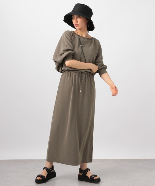 BARNYARDSTORM（バンヤードストーム）の「BARNYARDSTORM / ダブルクロススカート（スカート・レディース・ライトブラウン/ブラック・0/1）」の15枚目の写真