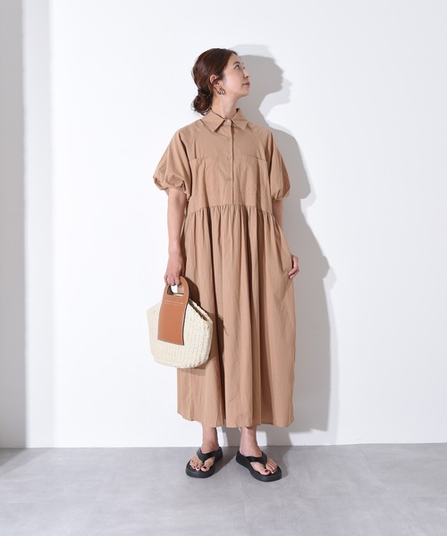 folka（フォルカ）の「1-PUレザー×かごコンビバッグ 【Maison select -メゾンセレクト-】（かごバッグ・レディース・アイボリー/ブラウン・FREE）」の17枚目の写真