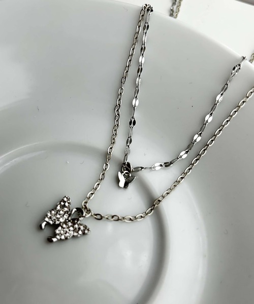 WEGO/2連ムーンキラキラネックレス（ネックレス）｜WEGO（ウィゴー）の