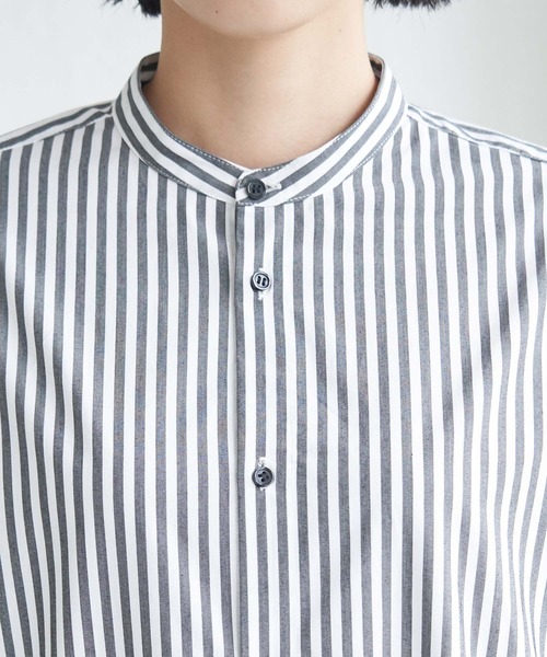ROPE' PICNIC(ロペピクニック)の「【一部店舗限定】ストライプシャツワンピース(シャツワンピース・レディース・ブラック/ベージュ・38)」の12枚目の写真